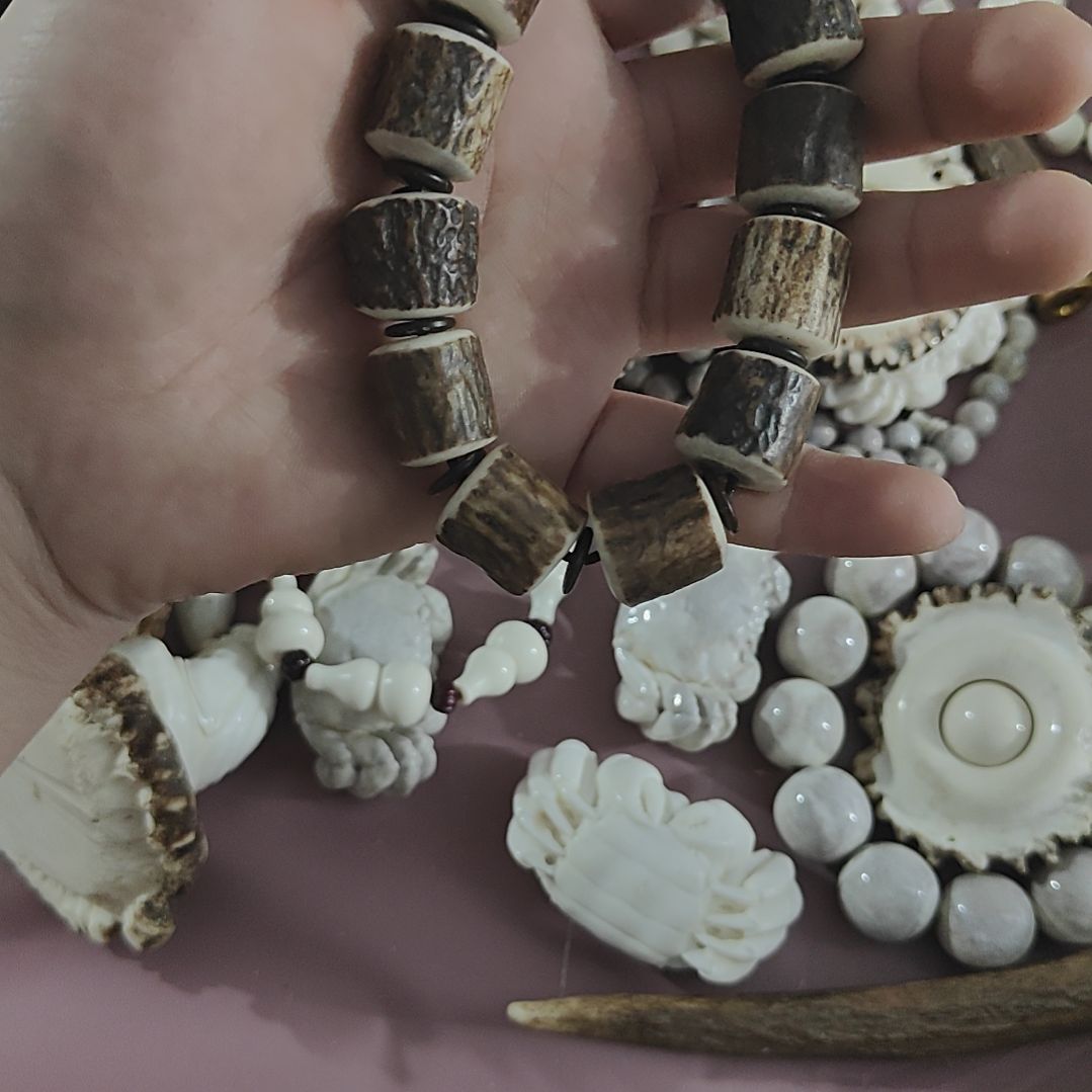 非金属鹿角精品手串