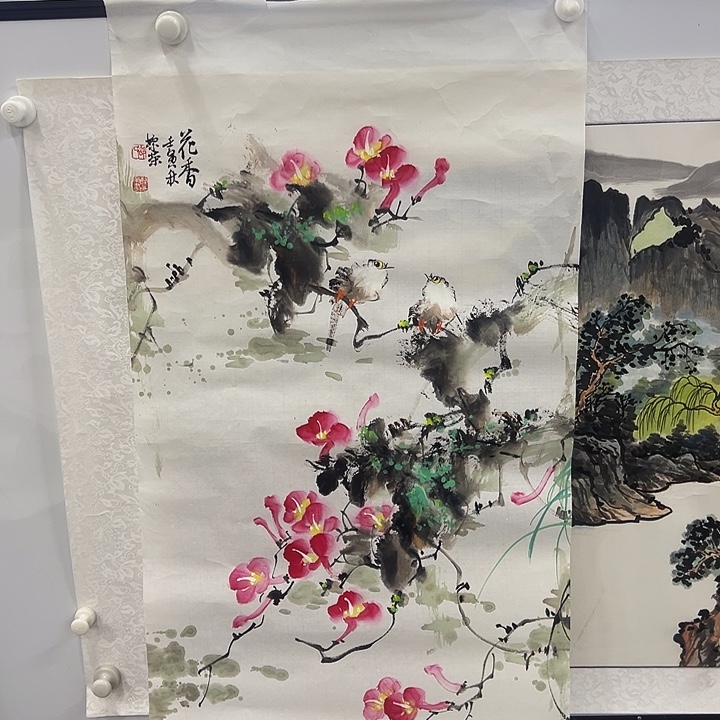 国画花鸟画作品欣赏作品