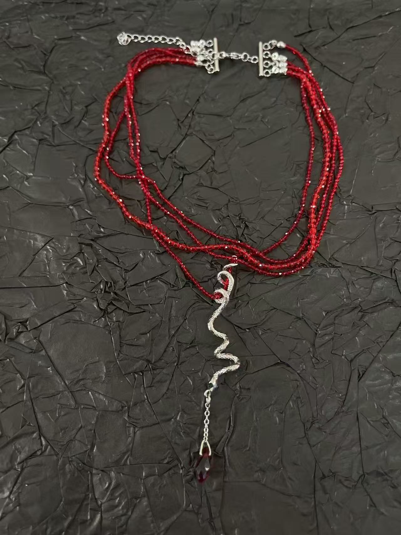 铜合金锆石项链 十字架/皇冠/罗马数字法式女项链小众素款50-100