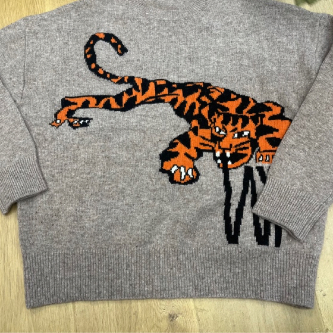 QL—09989卡通图案羊毛毛衣