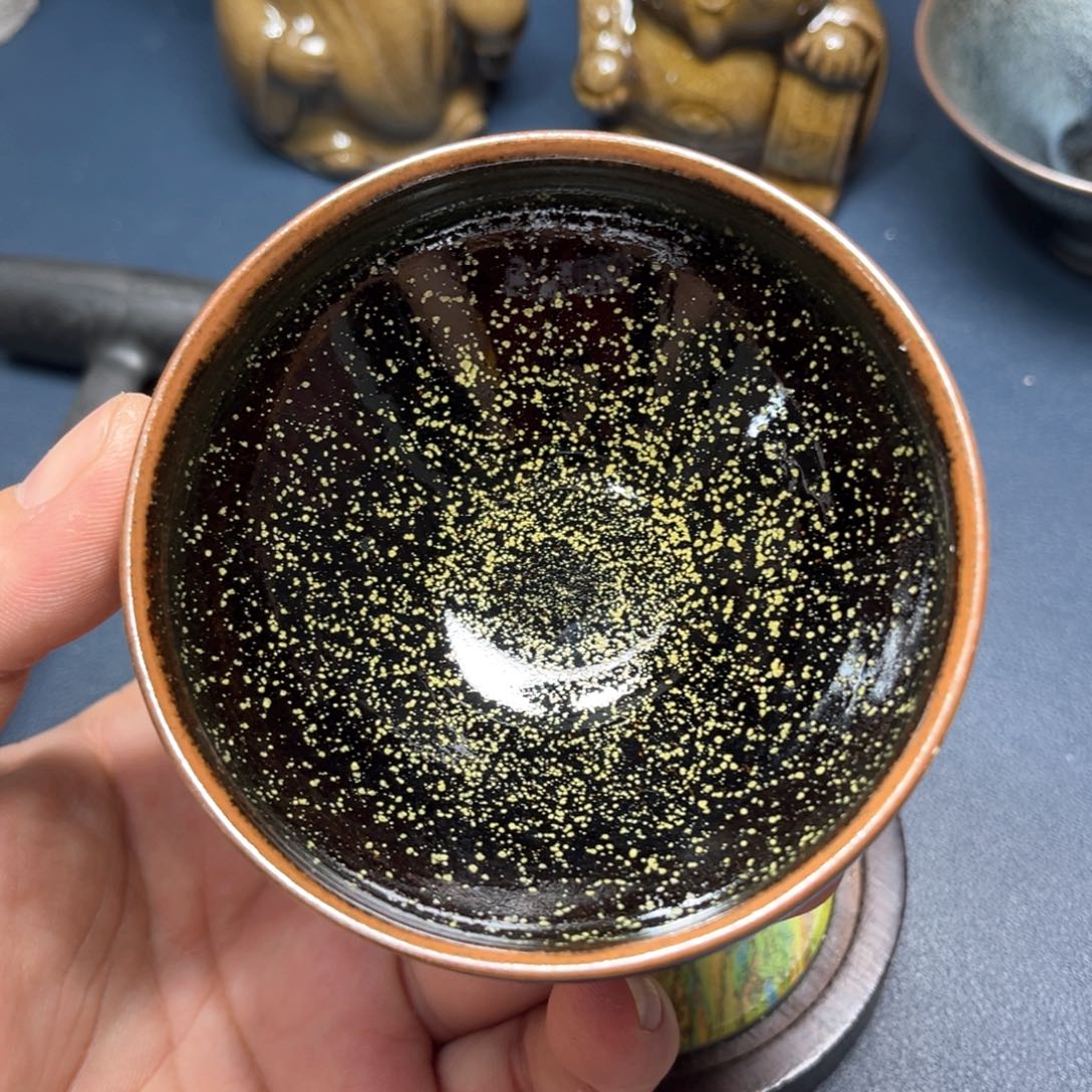 茶盏建盏手握泡茶主人杯