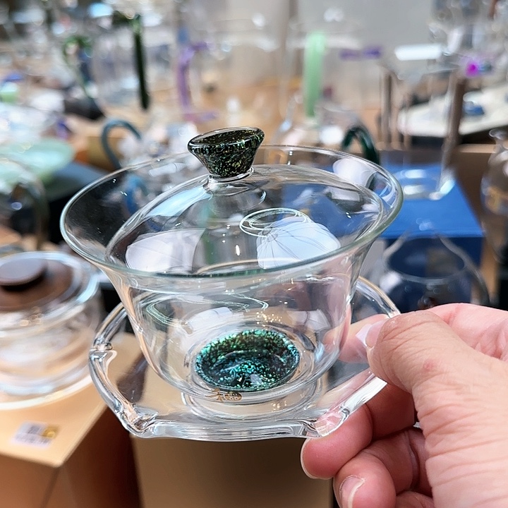 禾器黑金盖碗，，，，，