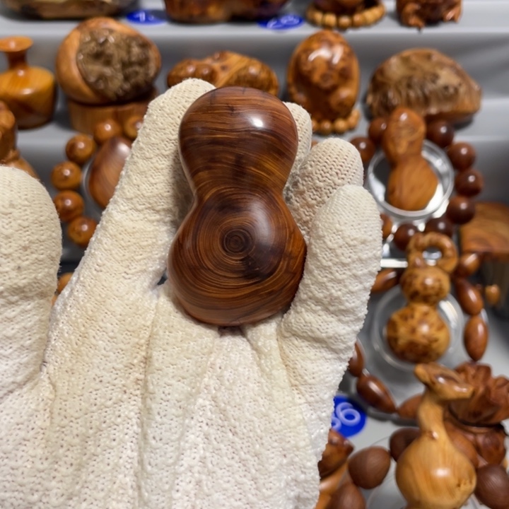 捣***鬼柏木太行崖柏陈华黑油手工葫芦