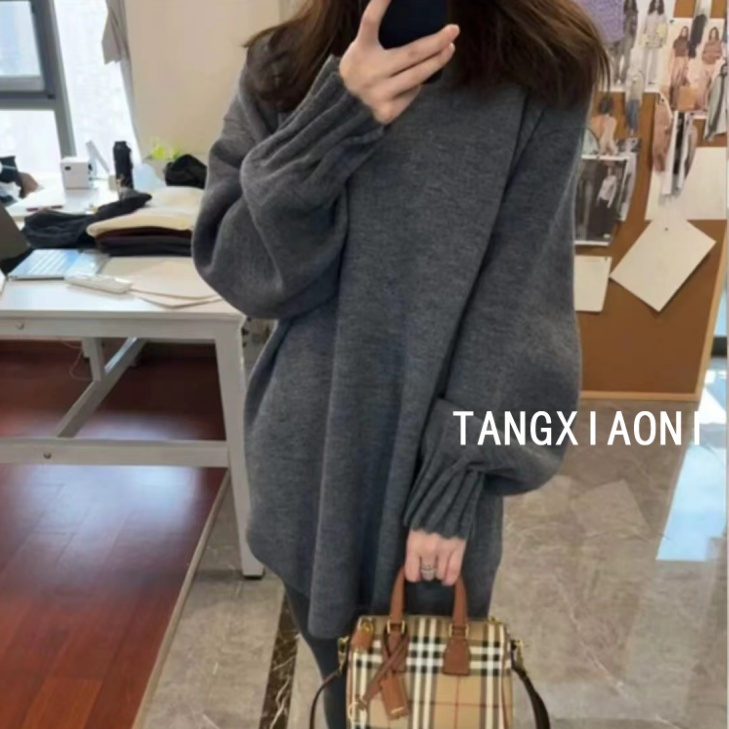 3店 订单出 绒绒肌理袖子慵懒上衣潮牌女装