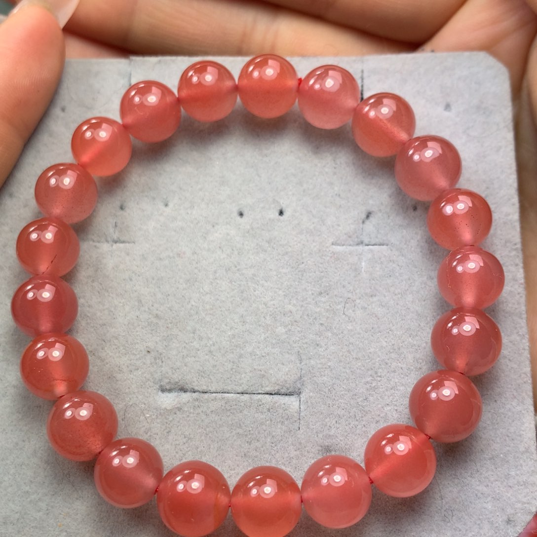 南红玛瑙手串未镶嵌
