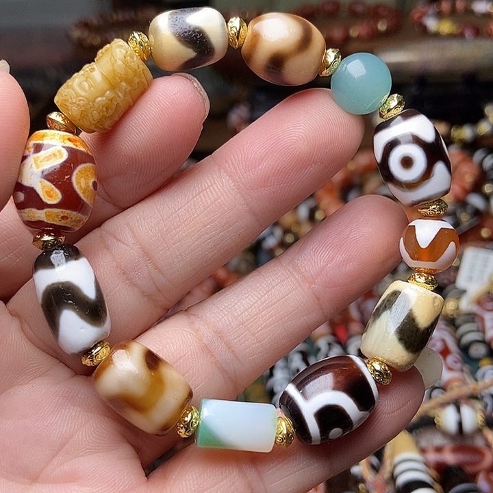 玛瑙/玉髓未镶嵌手链