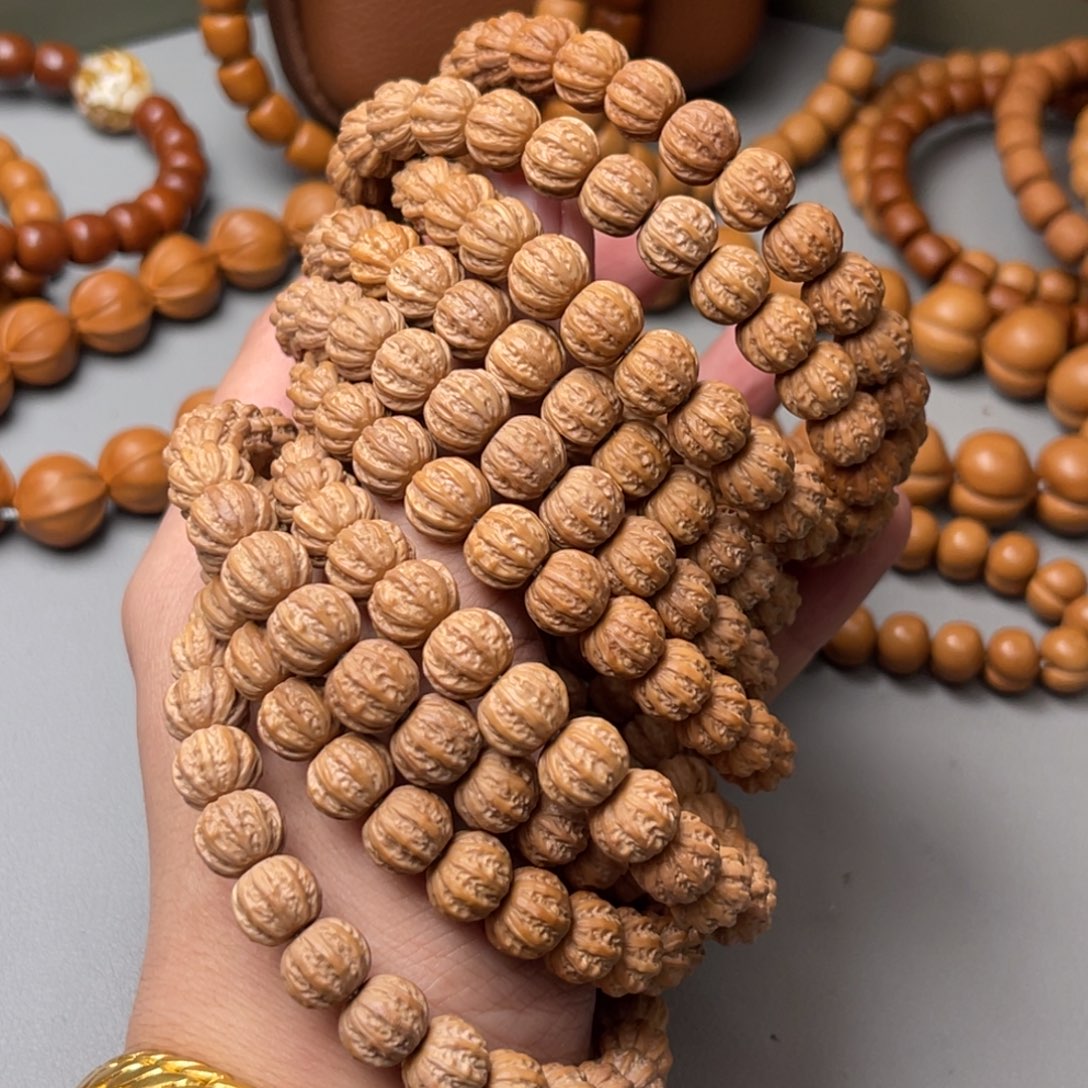 猴头核桃手串京八棱0.9