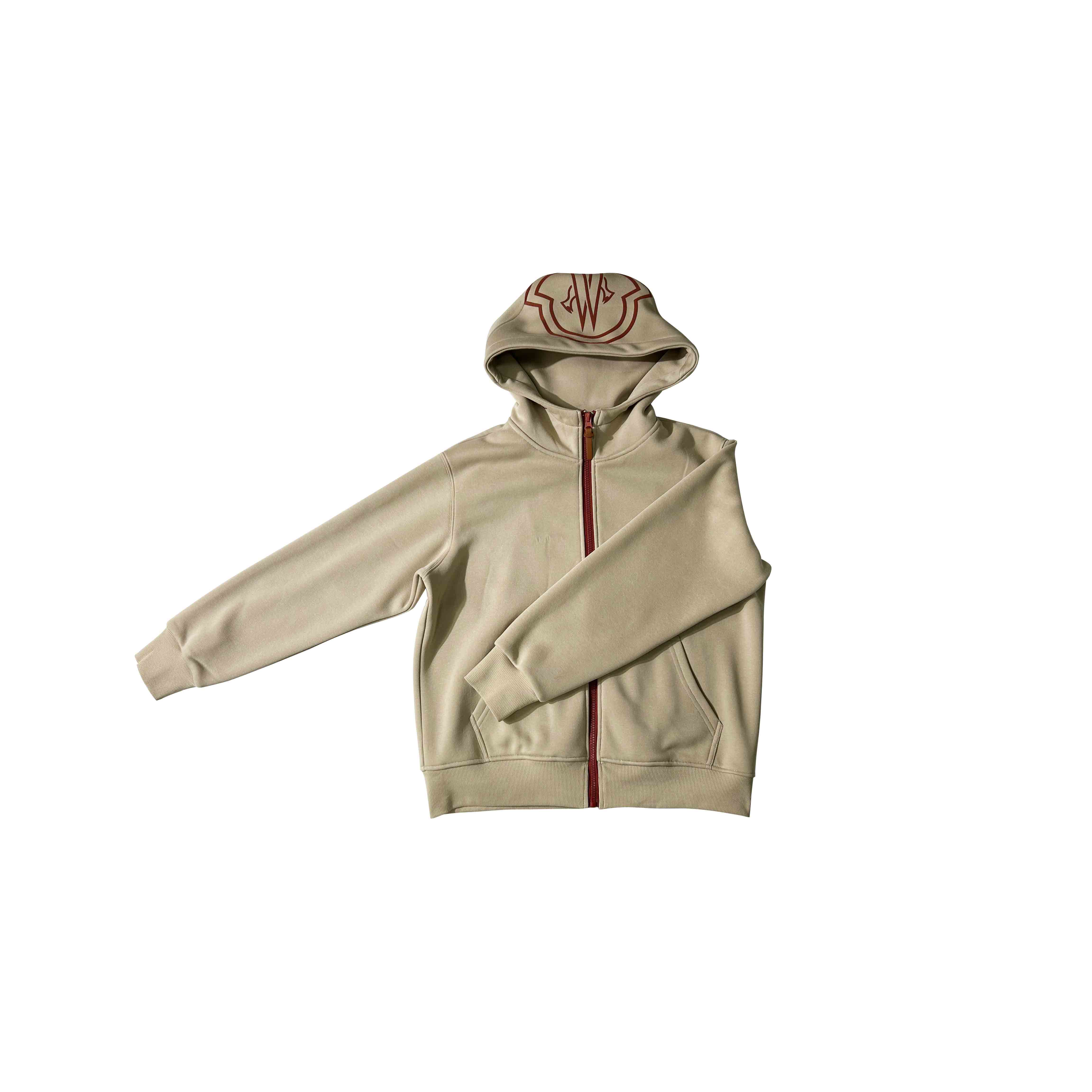 加绒连帽卫衣外套女秋冬2025新款设计感TL49