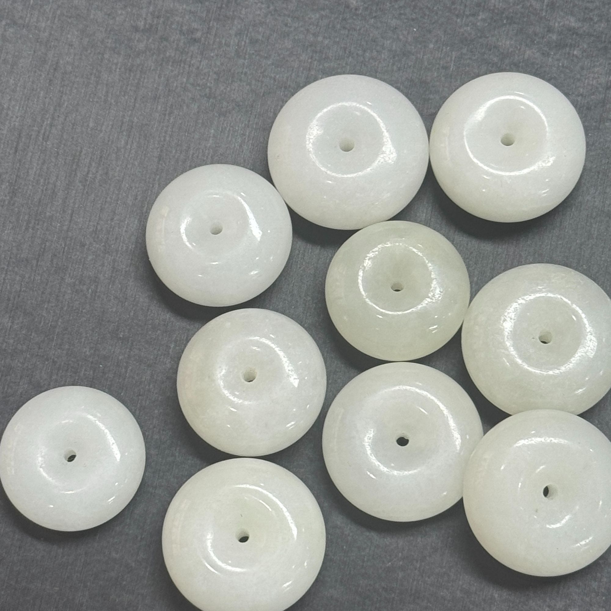 天然和田玉平安扣（多样性发货，拍一发一）