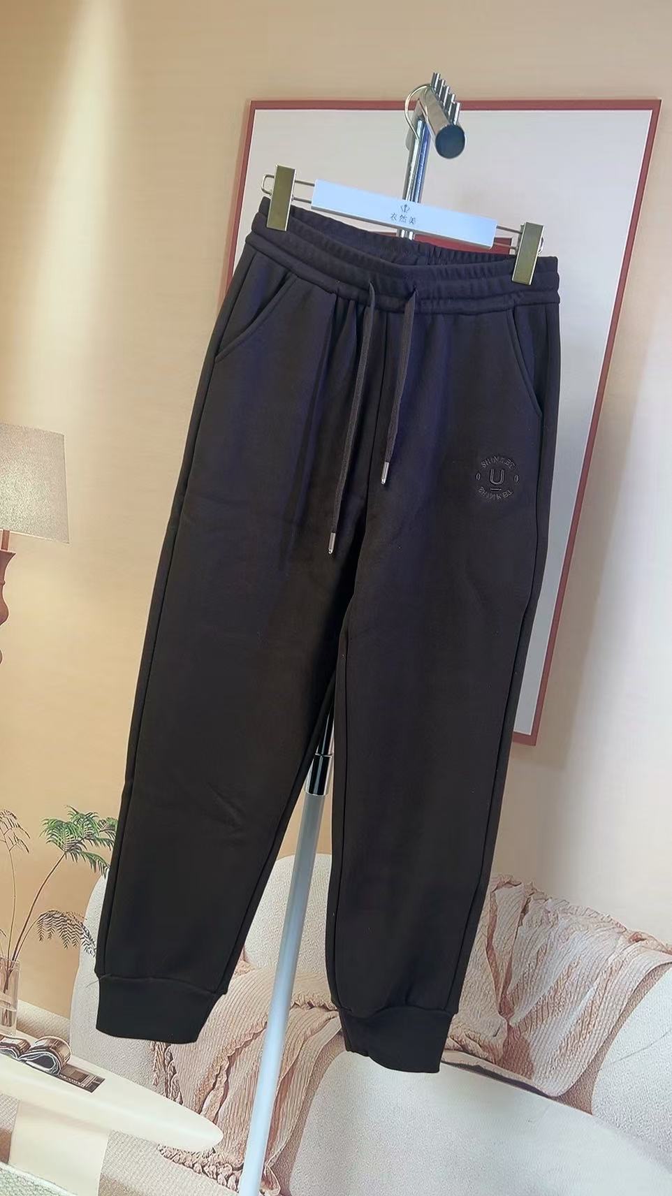 特价处理代标加绒加厚女裤2366