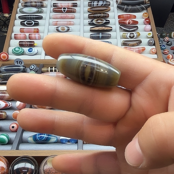 玛瑙/玉髓合金颈饰