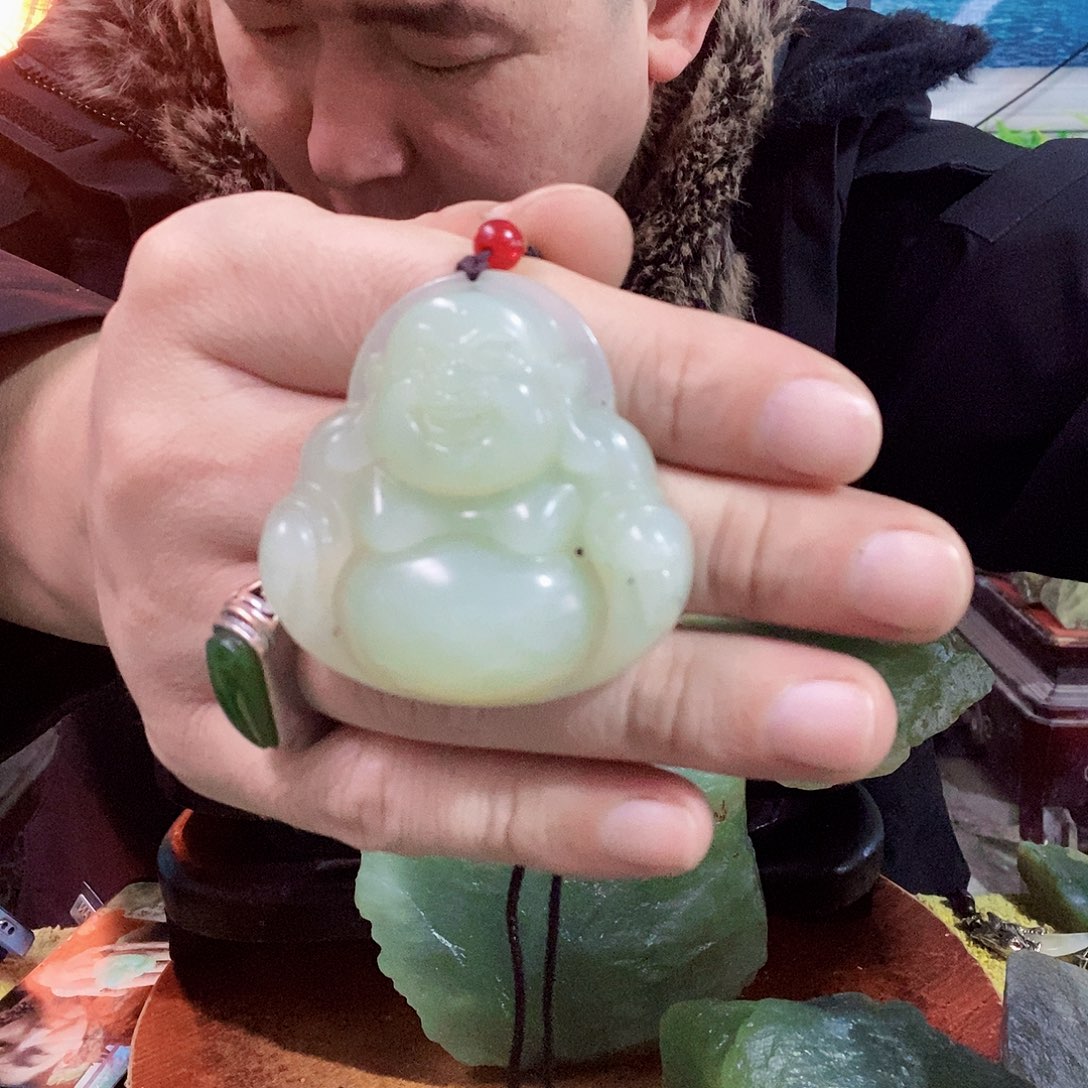 蛇纹石玉未镶嵌珠宝半成品