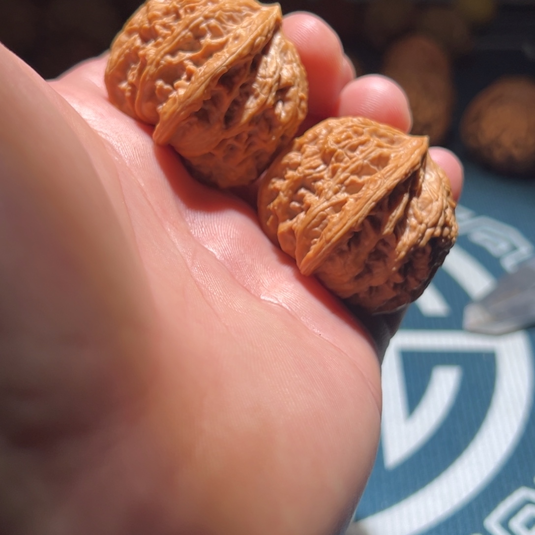 池***成吊坠文玩核桃密纹