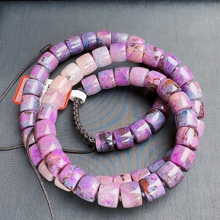 苏纪石（舒俱来）颈饰未镶嵌项链