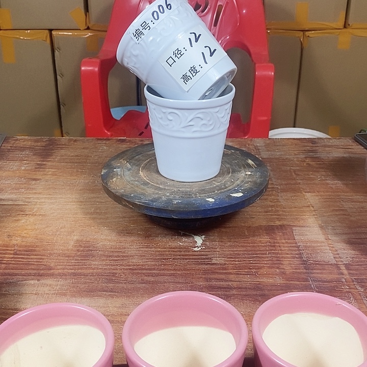 陶瓷微瑕花盆-006-2