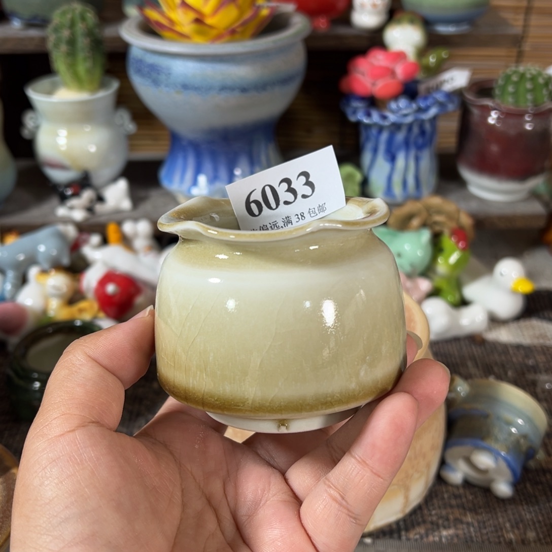 口5 手工花盆满30包邮