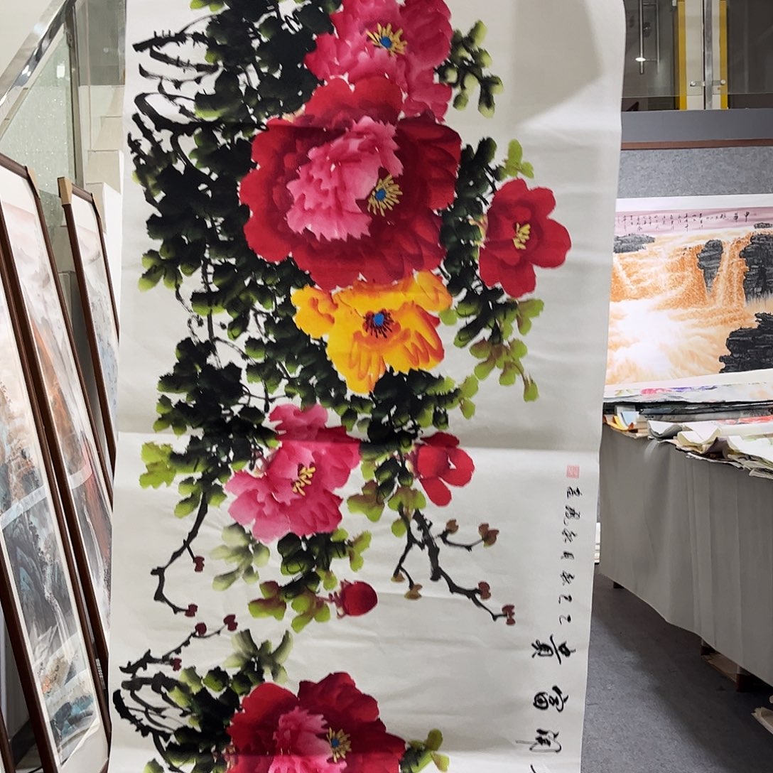 国画HT国画单幅任发1.8米✖️70