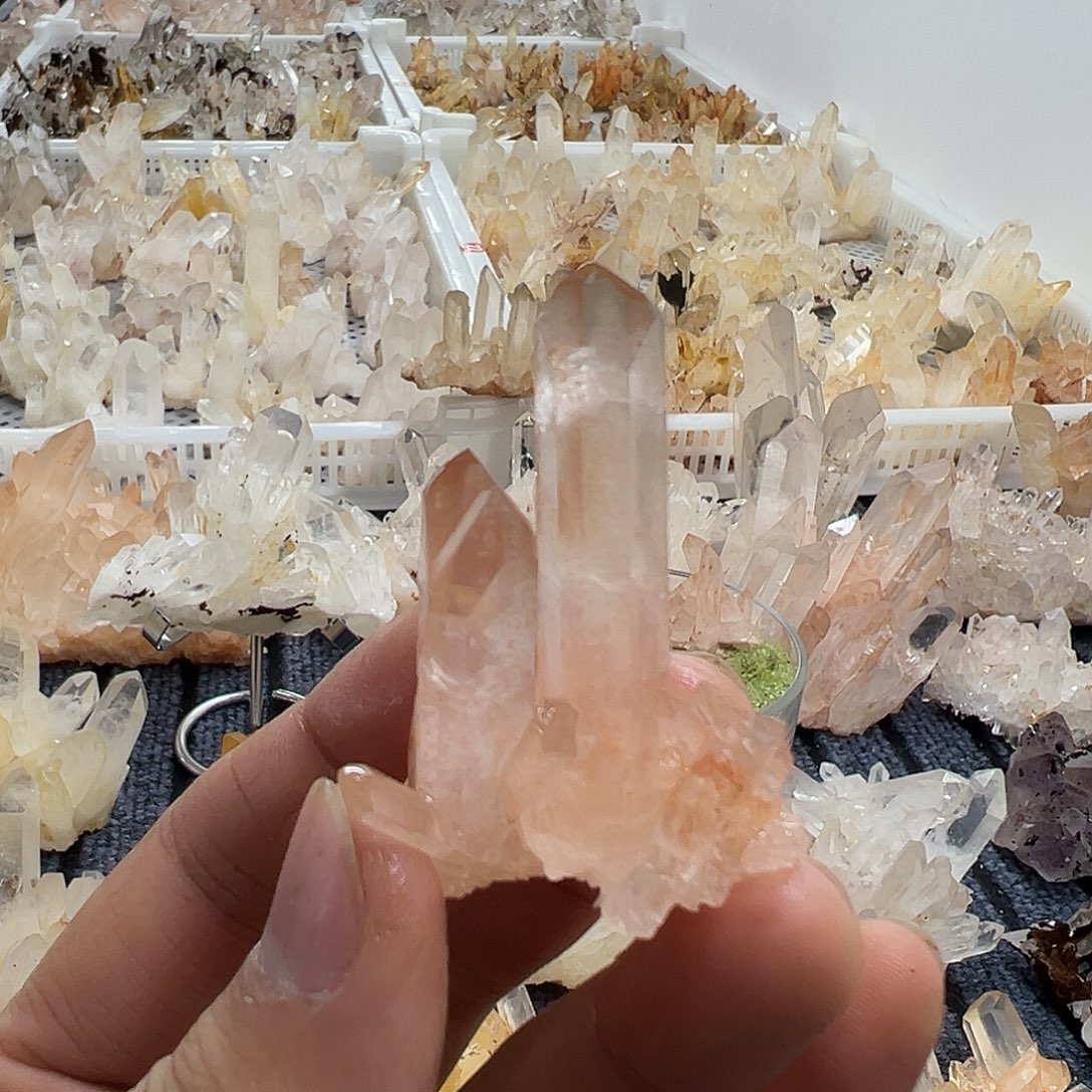 想***圆珠宝半成品水晶银S925镶嵌