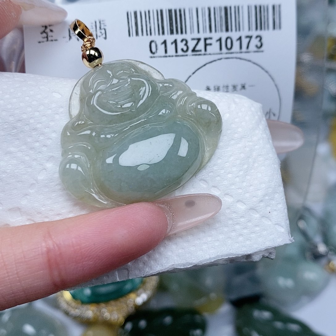 翡翠吊坠(不含链)未镶嵌