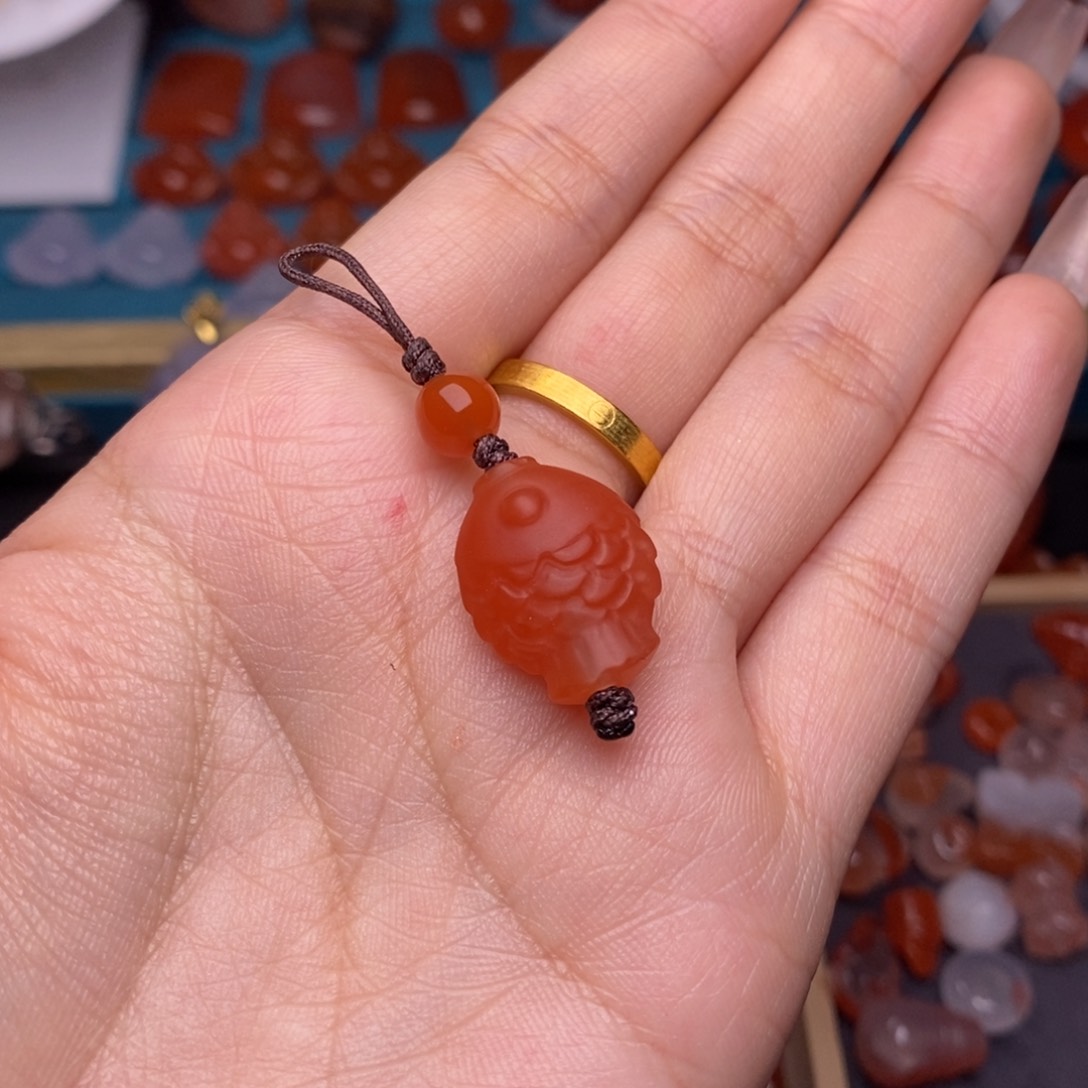 南红玛瑙颈饰未镶嵌?****?