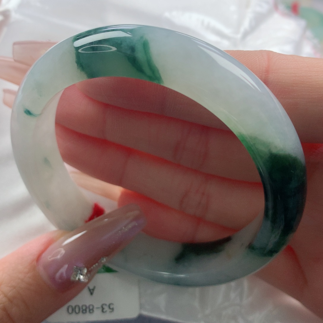 未镶嵌手镯翡翠缅甸天然翡翠A货53