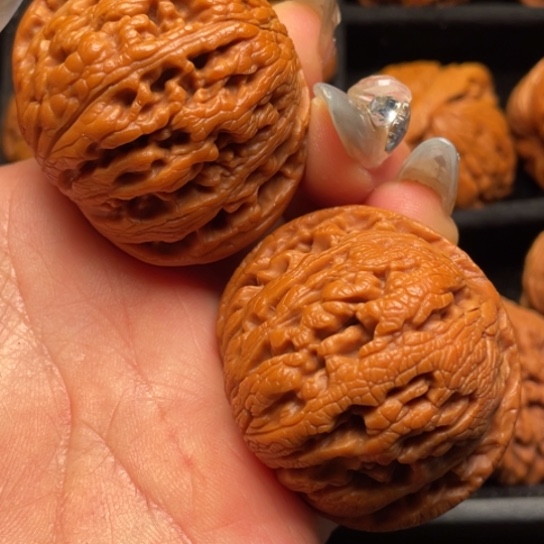 文玩核桃吊坠秦岭山脉核桃