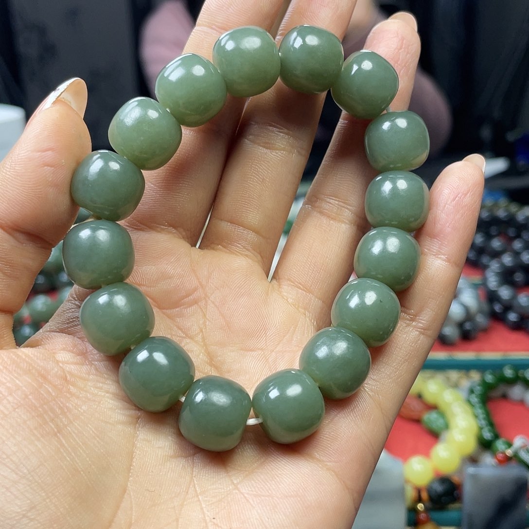 和田玉手链未镶嵌