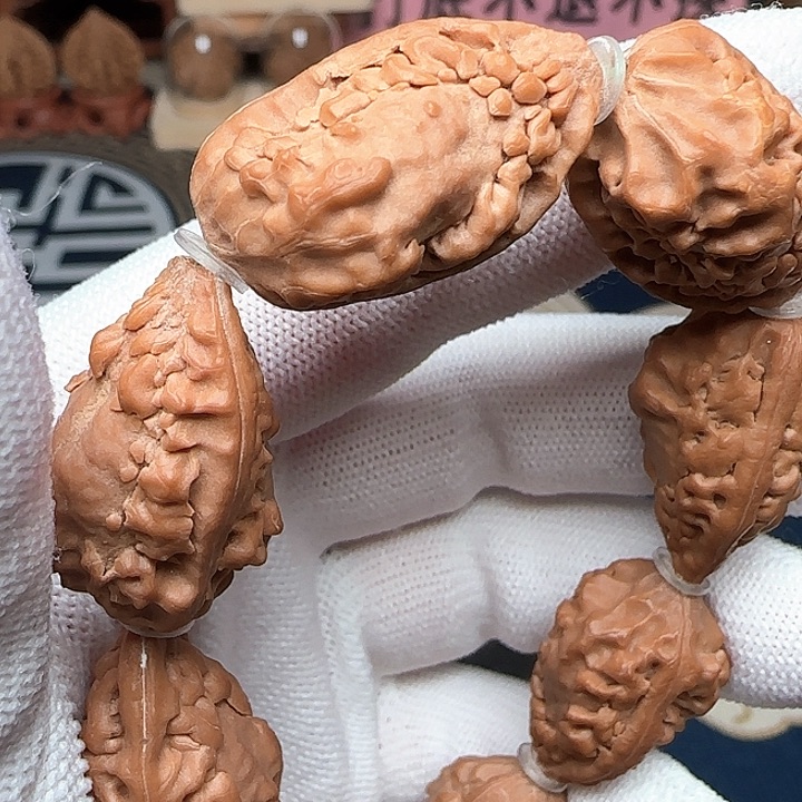 文玩核桃吊坠全品麒麟角17尺