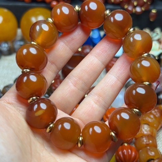 玛瑙/玉髓未镶嵌颈饰