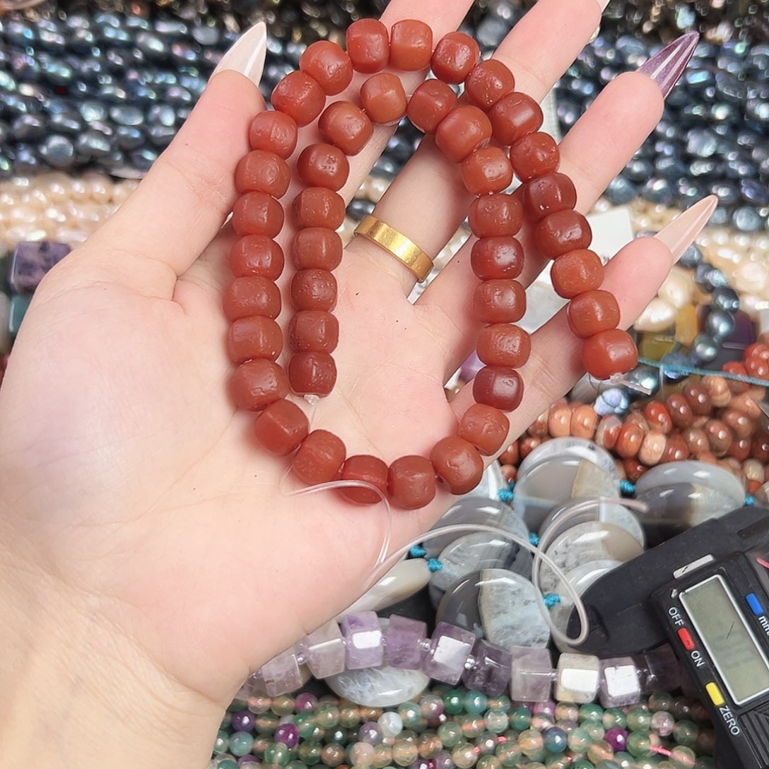 绿***0玛瑙/玉髓合金珠宝半成品a501 专拍一条