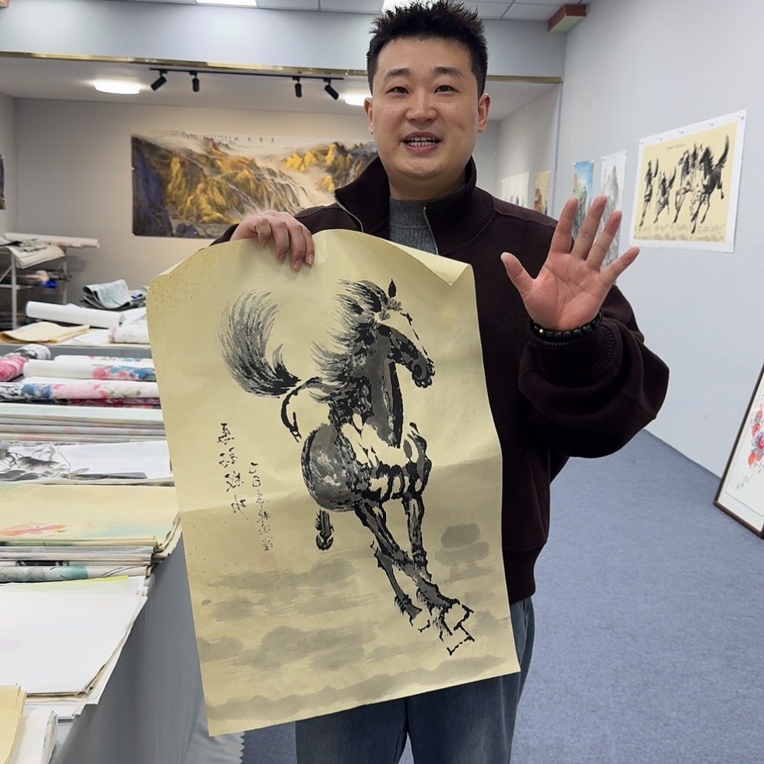 国画纯手绘字画作品