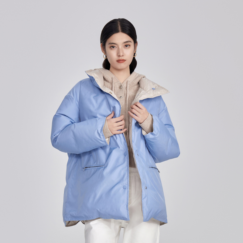 OBEG欧碧倩两穿立领羽绒服10444179