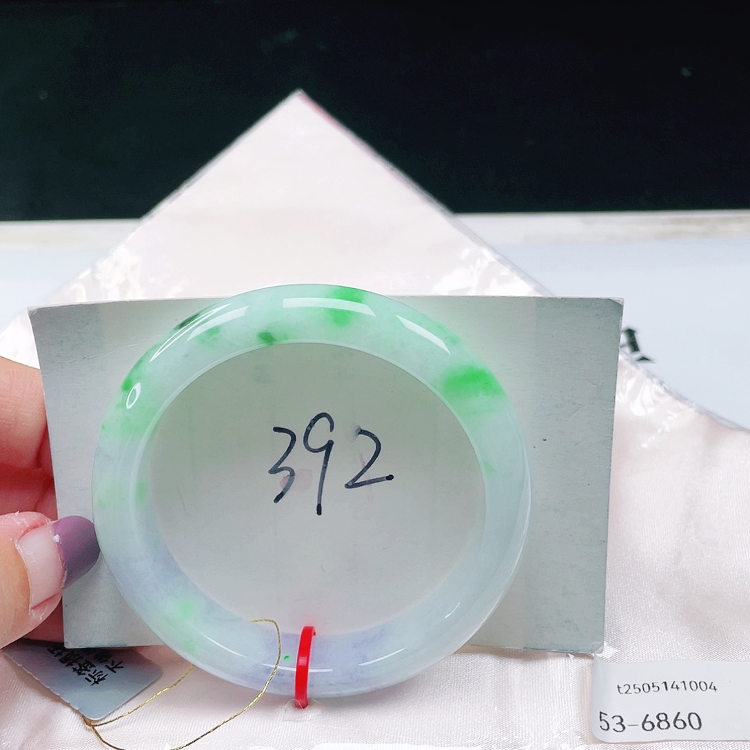 翡翠未镶嵌手镯缅甸翡翠53