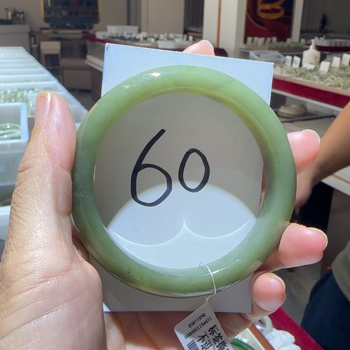 和田玉未镶嵌手镯909