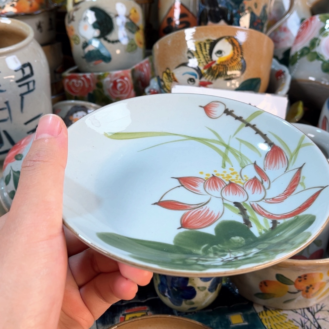 景德镇手工手绘杯