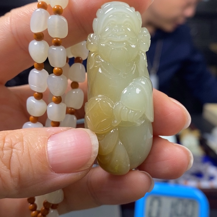 和田玉挂件未镶嵌鑫*