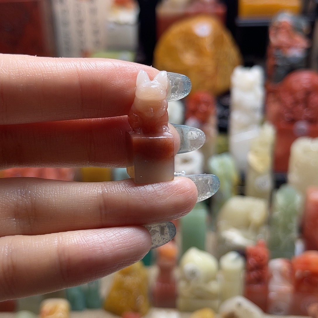 寿山石印石包邮包刻6396