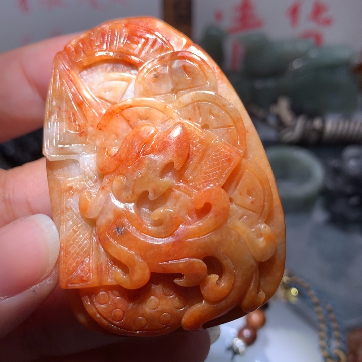 翡翠颈饰未镶嵌保真天然A货翡翠