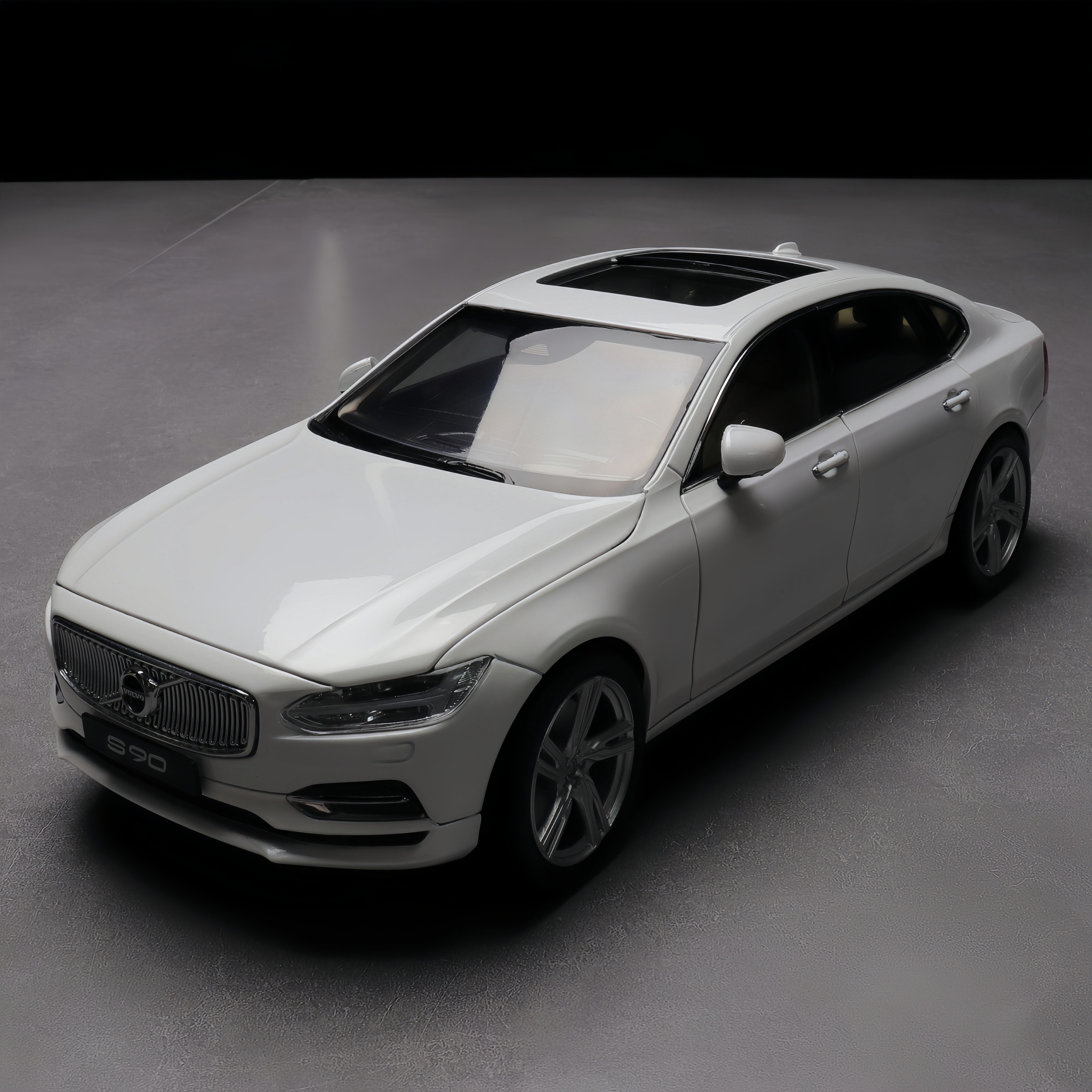 S90/XC60 合金 仿真汽车模型18比例