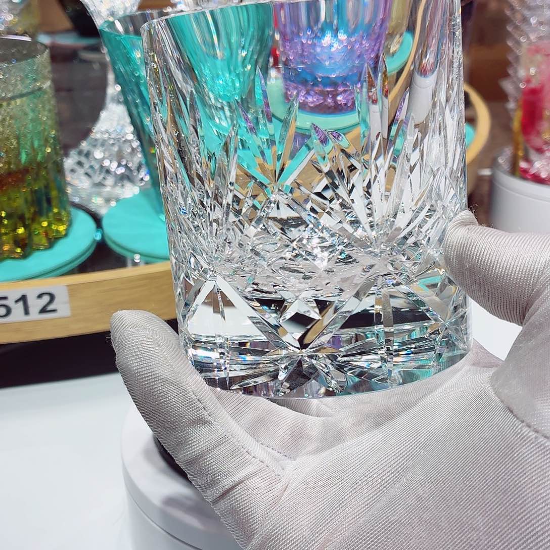 水晶玻璃无盖款威士忌酒