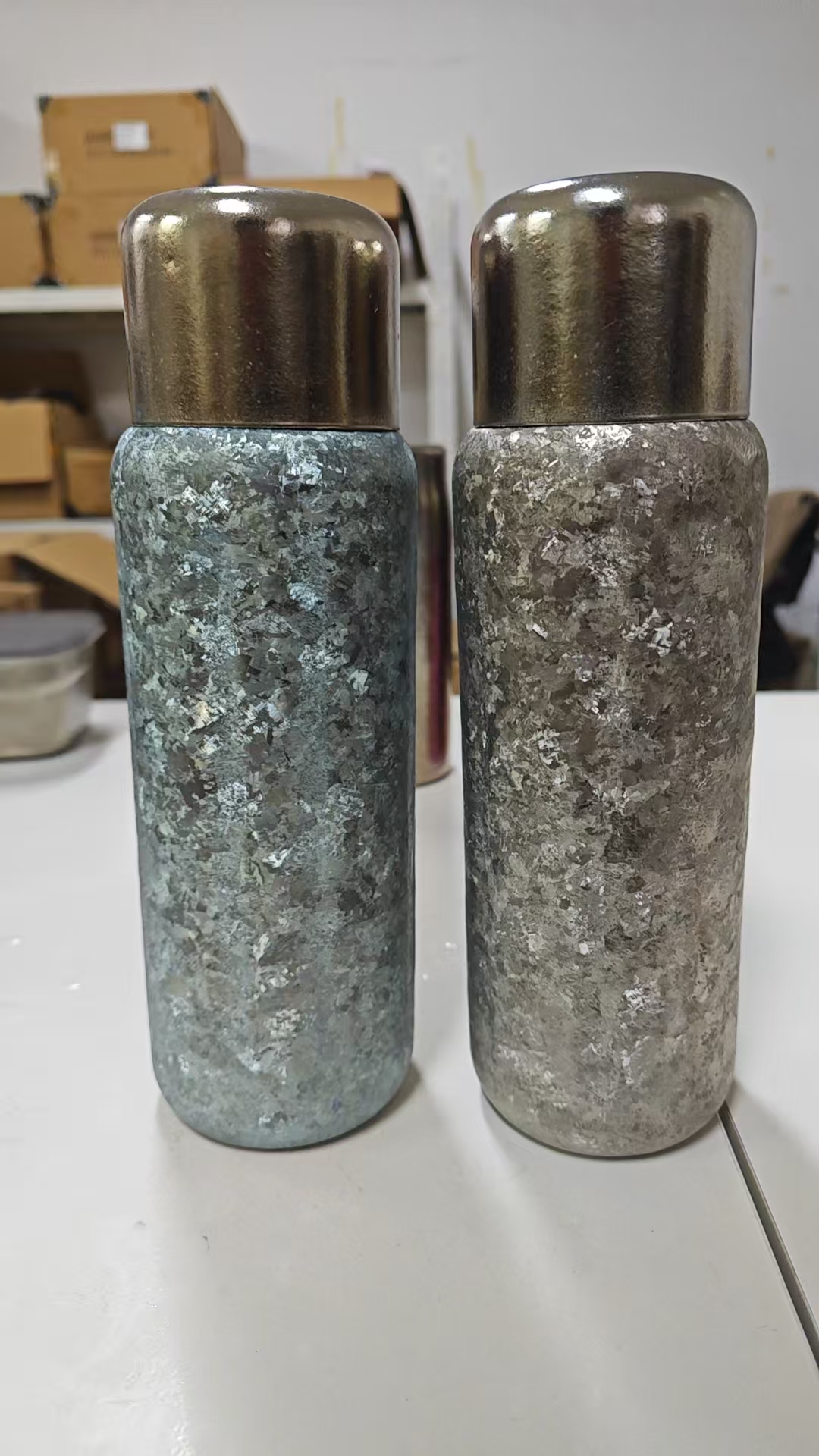 《瑕疵保温500ml八方磁吸杯》升级温显内盖纯钛焖茶杯高档保温茶道