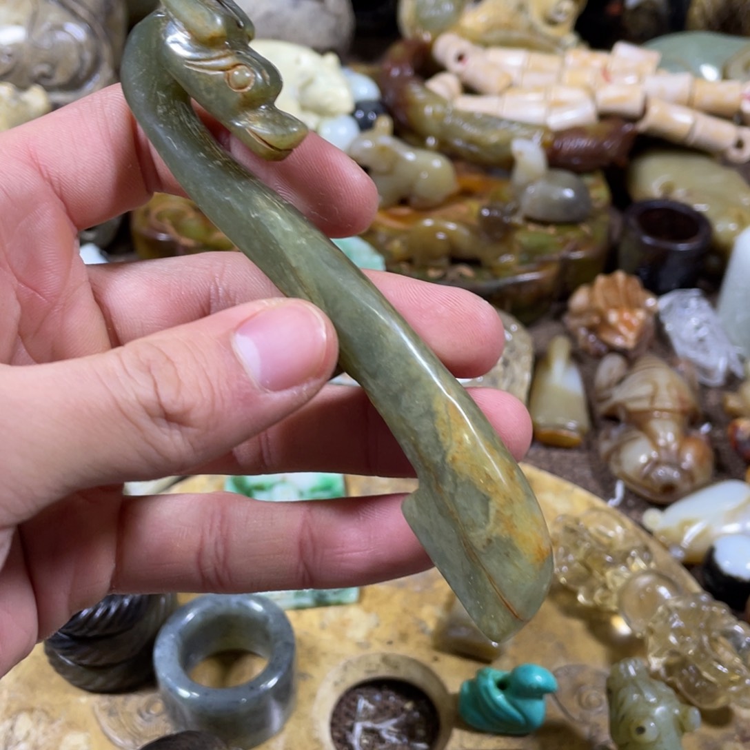 和田玉吊坠(不含链)未镶嵌