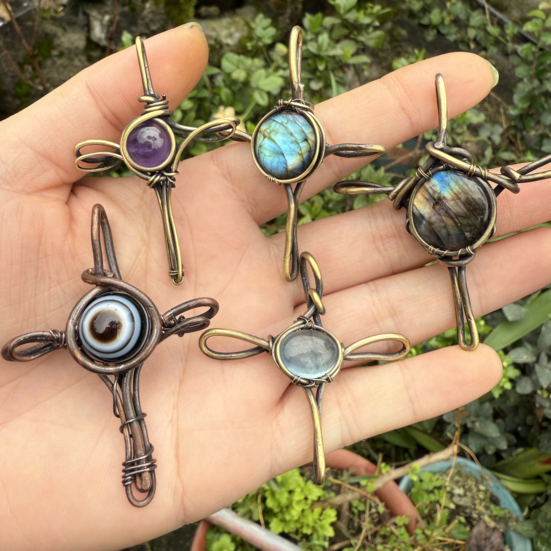 手工编织极简风饰品