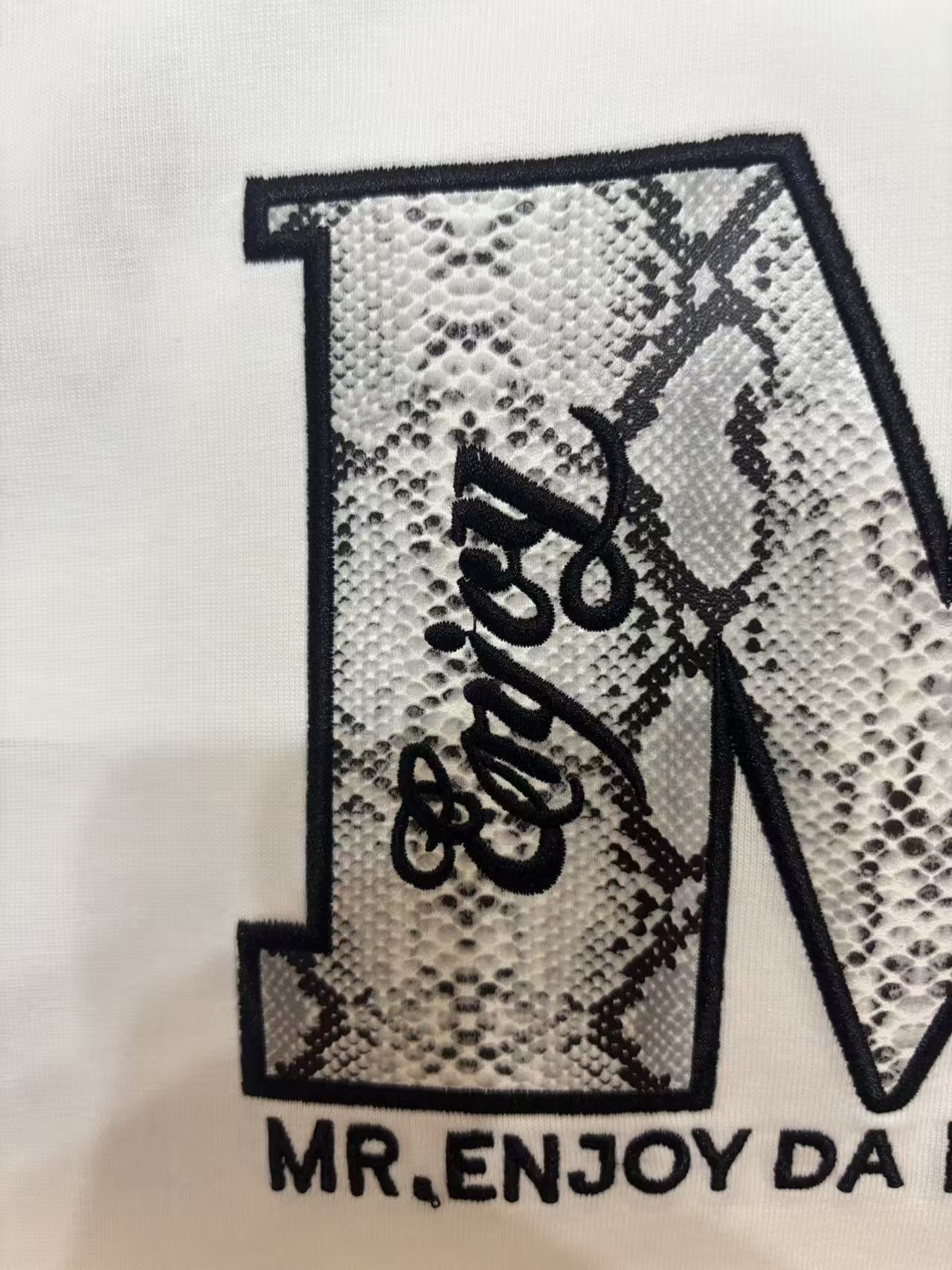 KKK潮牌服饰M家蛇皮豹纹长袖