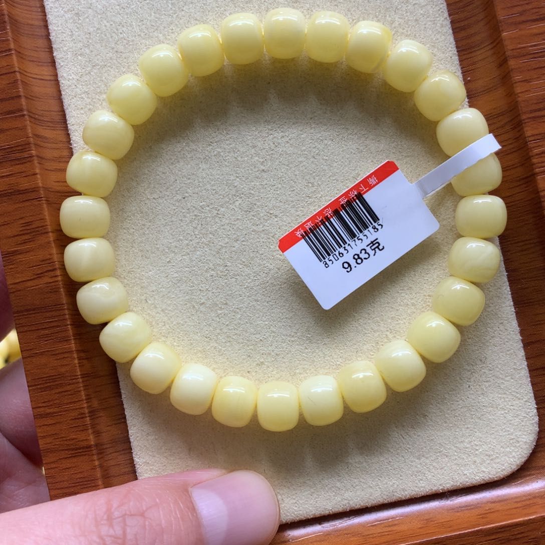 蜜蜡手链未镶嵌归****蜜蜡