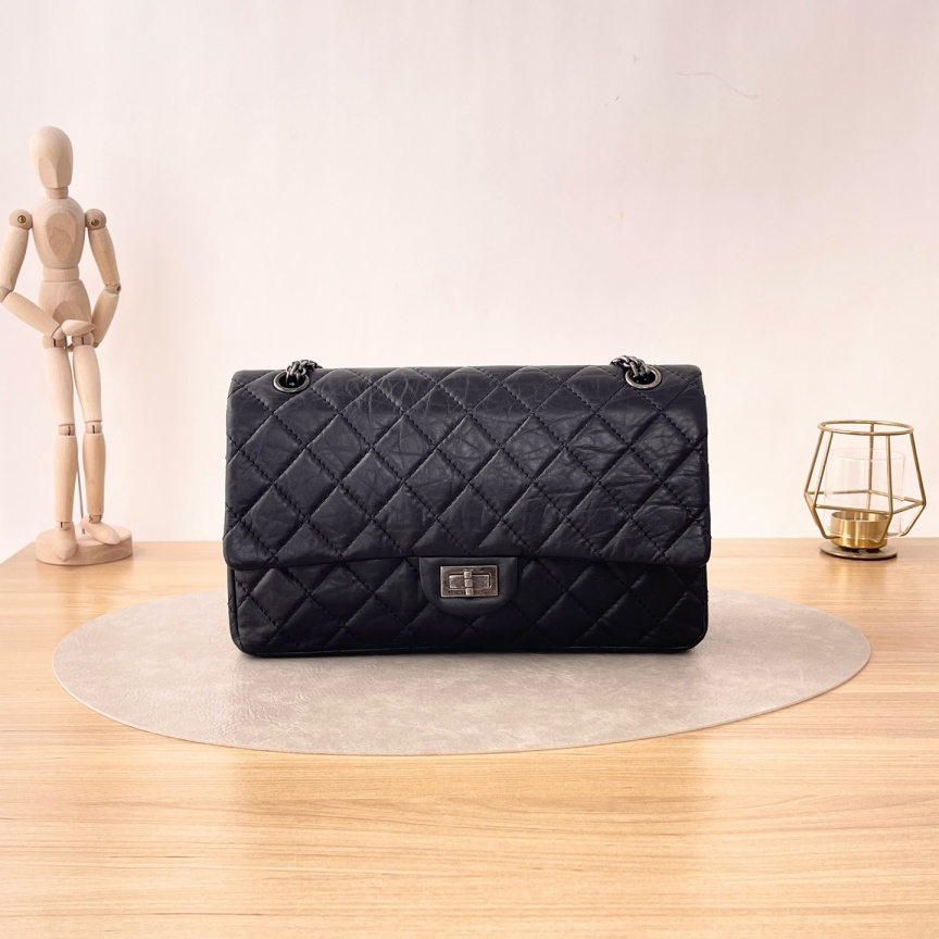 95新 Chanel/香奈儿 2.55/单肩包/8256