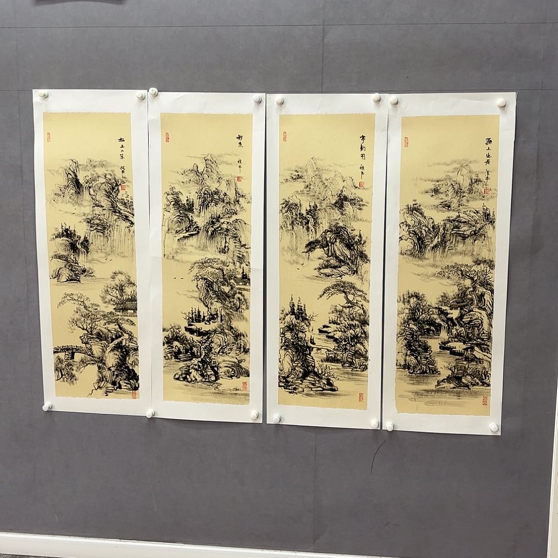 国画亲笔手绘原创