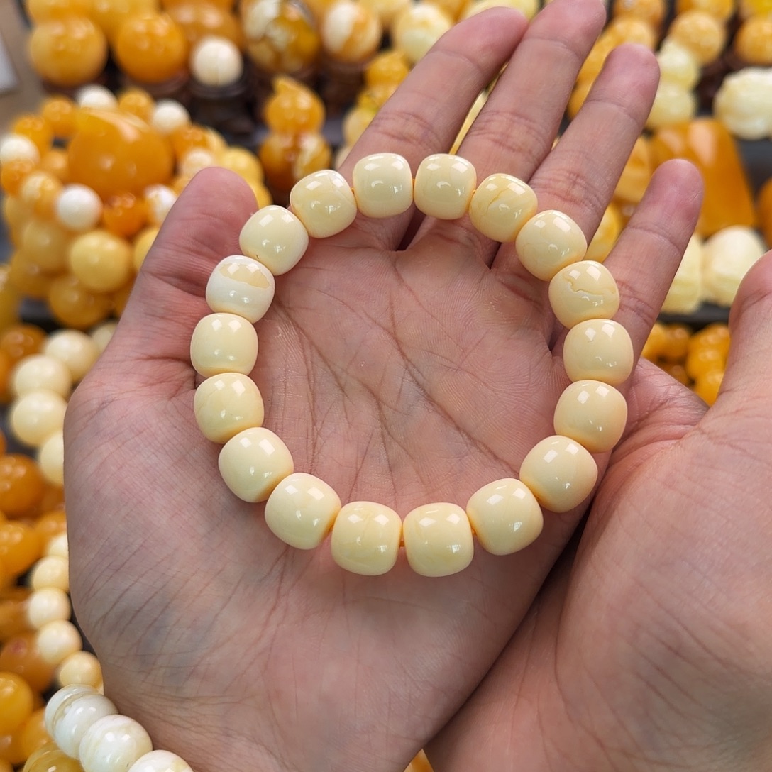 琥珀未镶嵌珠宝奇石13mm同料