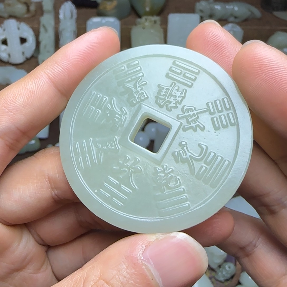 和田玉挂件未镶嵌