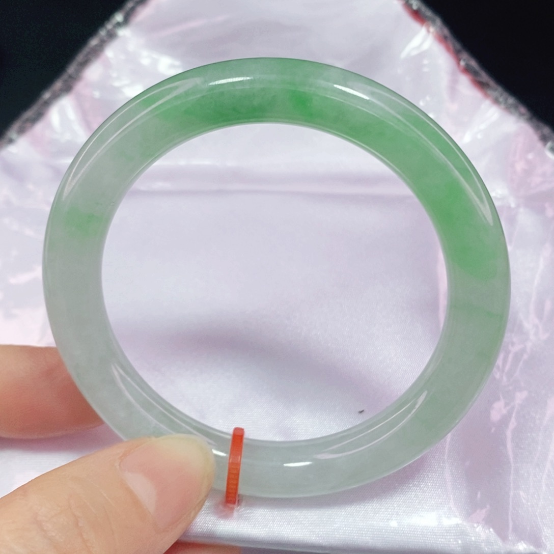 未镶嵌手镯翡翠51.2圆镯